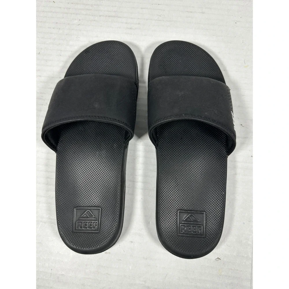 Reef One Slide Mens Black Waterproof Athletic Sandals B-22‎ PGC Size 7